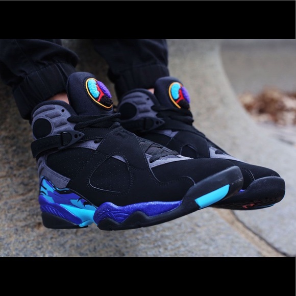 🚫Sold on OfferUp🚫 Air Jordan 8 Aqua - Picture 6 of 8